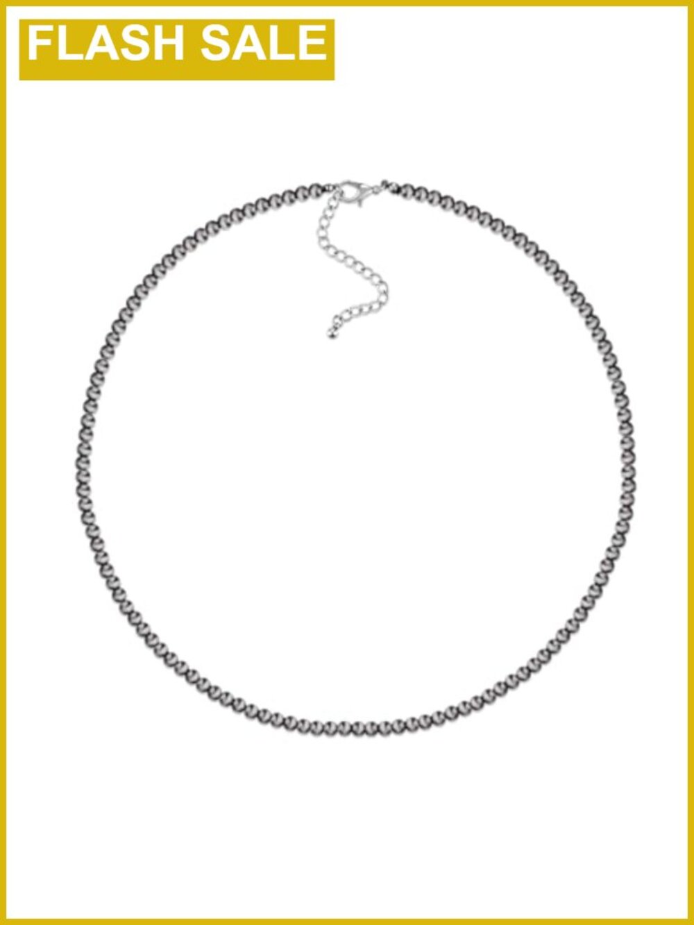 Graduated Pearl Choker Necklace 4-12mm Adjustable Boho Women's Jewelry